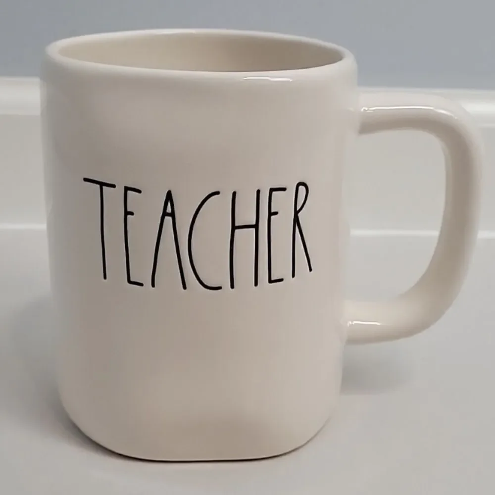 Rae Dunn Artisan Teacher Coffee Mug
